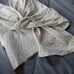 Women's Zara Tan & White Striped Halter Backless V Neck Sleeveless Beige Top