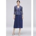 R&M Richard’s sequin lace tea-length dress and matching jacket size 12 P