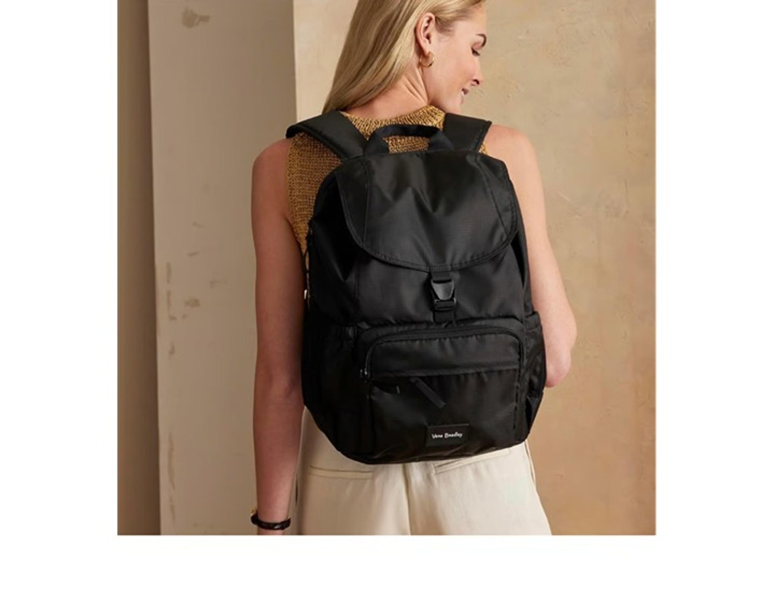 Vera Bradley Women's Ripstop Campus Daytripper Backpack - Black