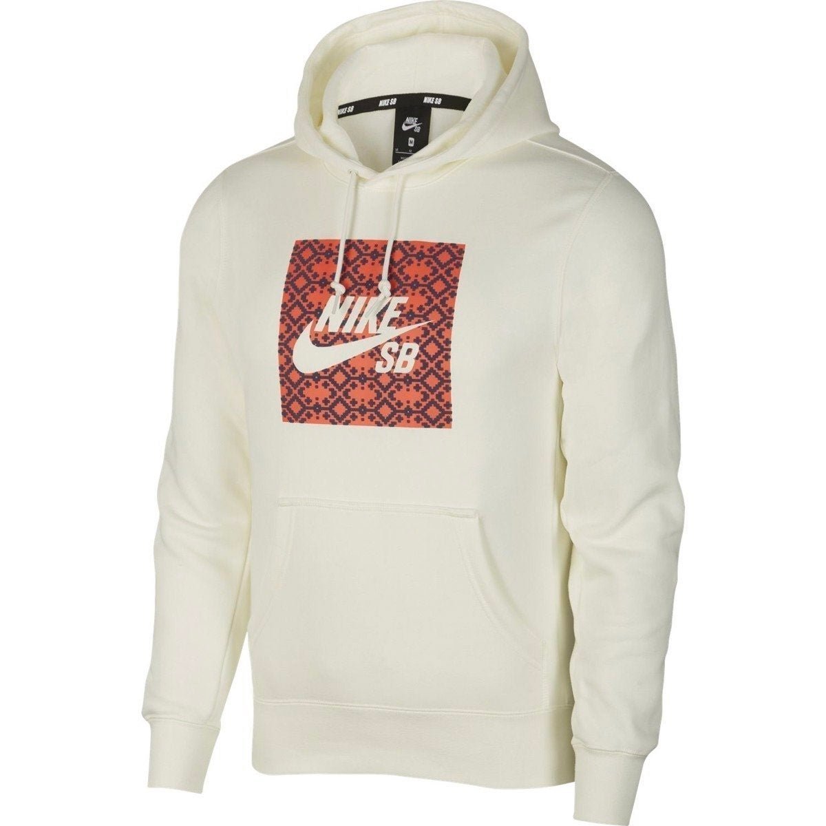 Nike Sb® Monogram Box Logo OS Fleece Hoodie in Light Orewood BV8335-133 Ⓛ *NWOT