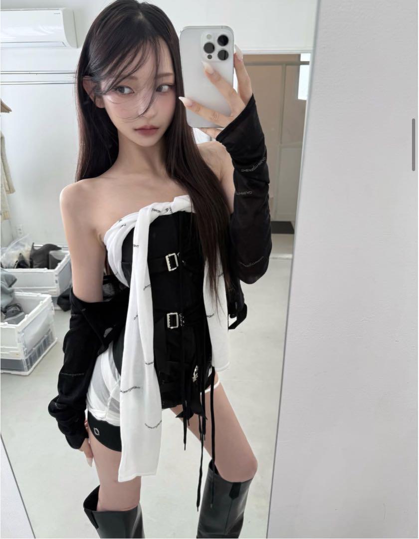 パンツ Theredthread S gather knit shorts THEREDTHREAD】S gather knit shorts