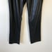 Good American Good 90's Faux Leather Trousers Black Drawstring Size 3 NWT's
