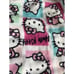 Sanrio Hello Kitty Soft Plush Short Belted Robe Women’s Sz L With Pockets NEW