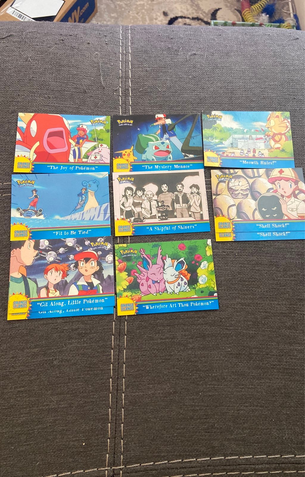 2000 Pokemon Orange Island Cards