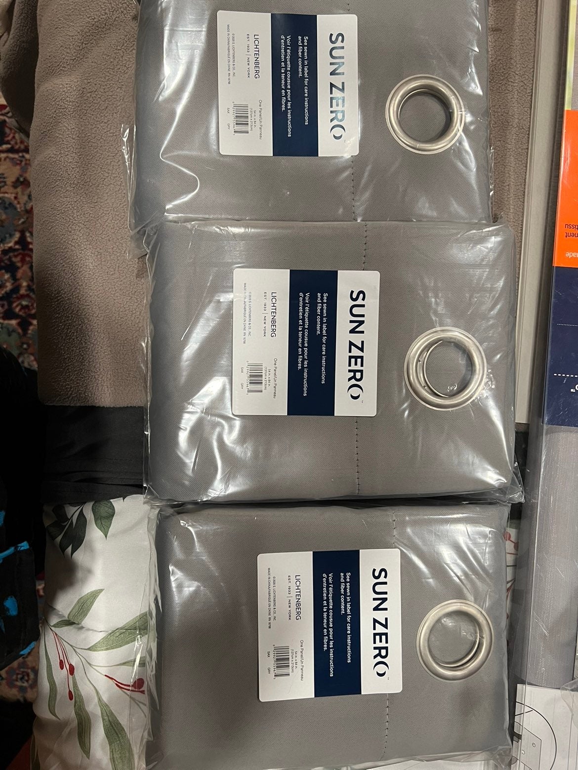 Sunzero 54 x 84 inch curtains