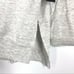 Lulus Heather Gray V-Neck Knit Pullover Top XS Long Sleeves NWT
