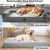 Washable XL Dog Bed for Extra Large Sized Dogs-2 in 1 Dog Couch Bed NEW