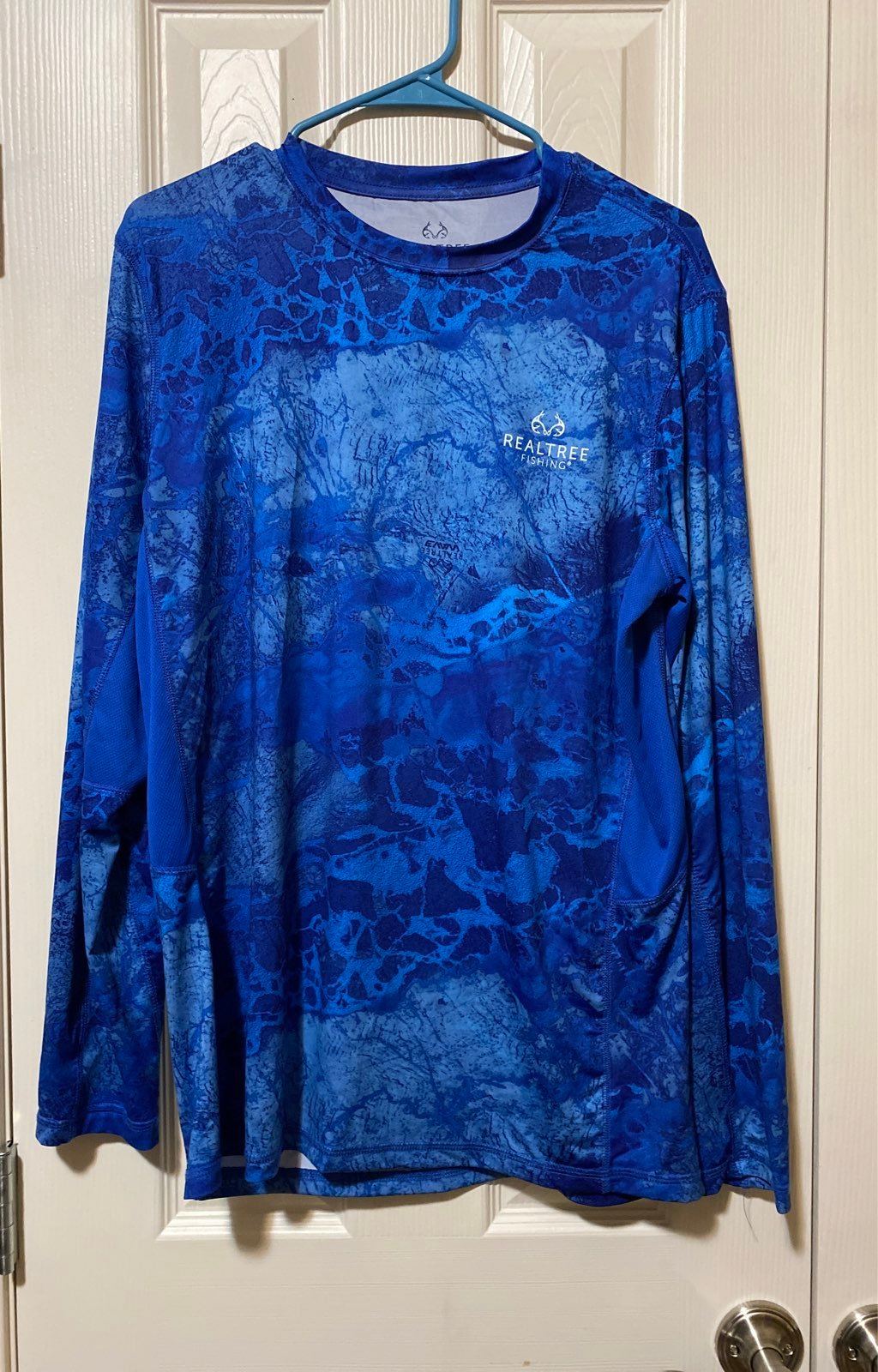 Realtree Blue Fishing Apparel Mercari