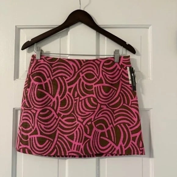 NWT | NEW Milly Pink Printed Skirt - Size 4