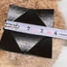 Japanese Lacquered Wood Serving Tray Makie Leaves Vtg Plate Square Black