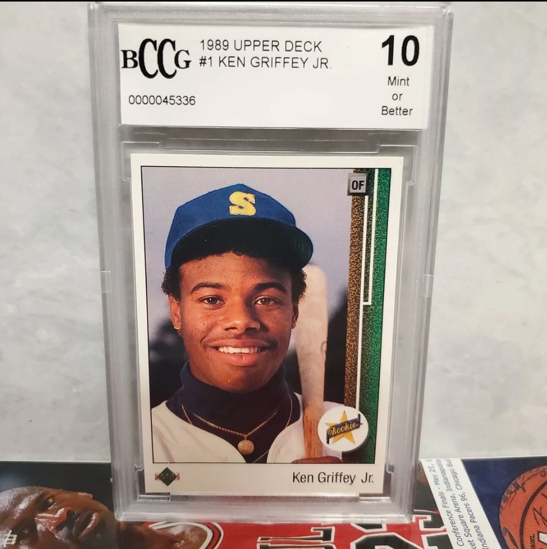 Ken Griffey Jr Rookie Card Mint 10