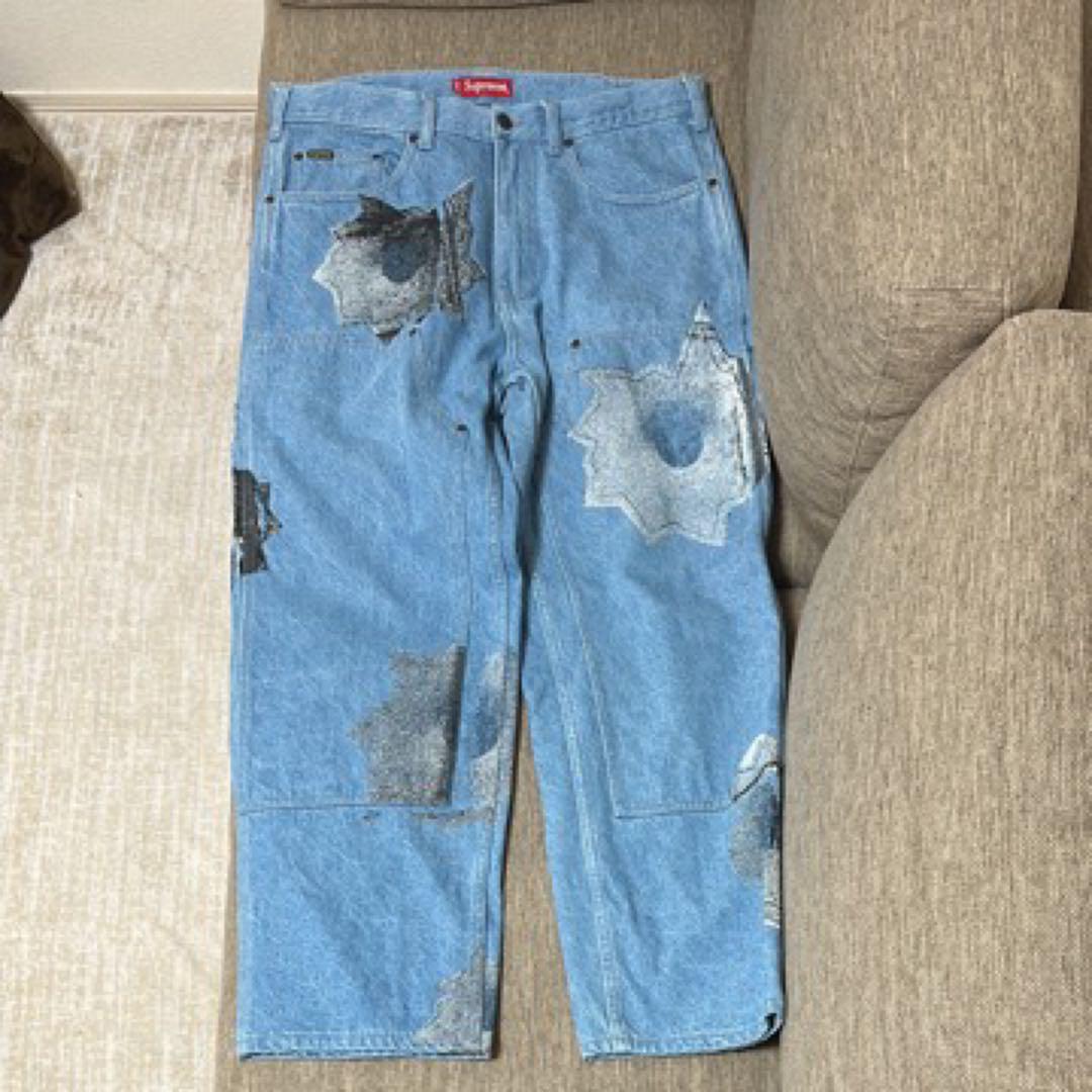 Supreme Nate Lowman Double Knee Painter Pants