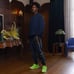 Ivy Park Adidas Allover Print Sweatpants Unisex Size S