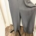 Anthropologie Cartonnier Jumpsuit Women Wide Leg Cropped Stripe V Neck MEDIUM