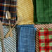 Heather Taylor Home SOHO - Blue on Blue Napkins Set of four