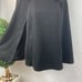 BCBG Black Ryder Fur Trim Pancho Cape S