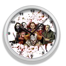 Michael Myers Freddy Krueger Ghostface Chucky Jason Friday the 13th Clock NEW