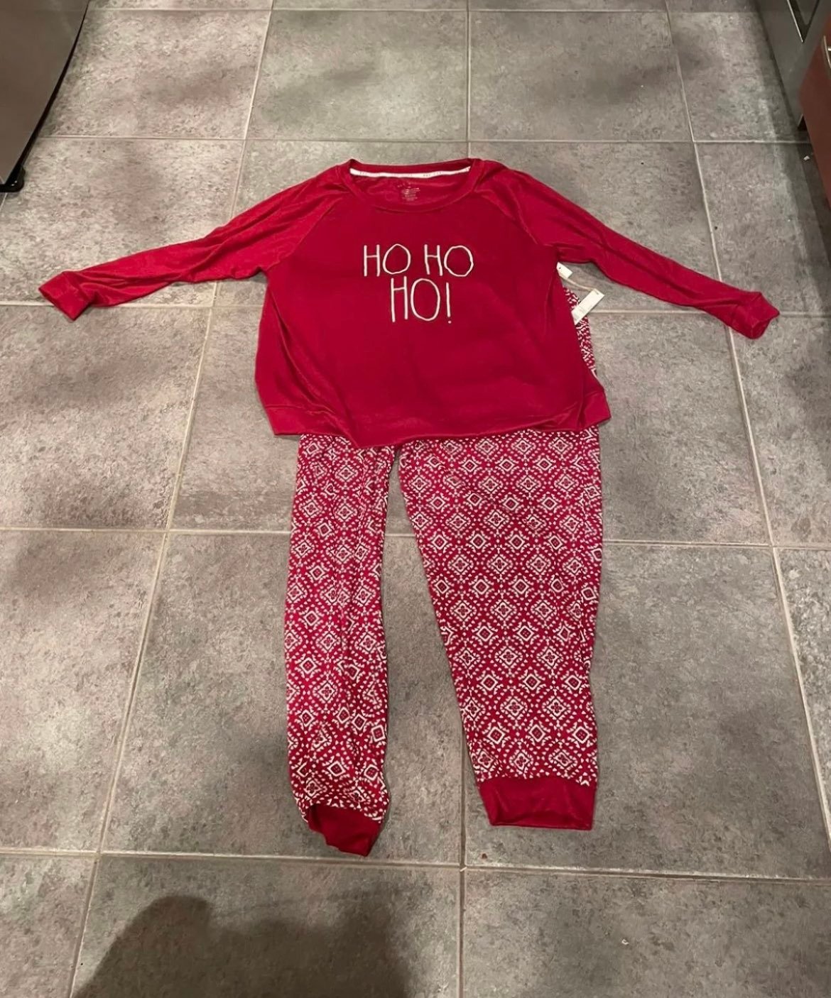 Rae Dunn ho ho ho! pajama set woman’s size 1xl