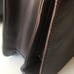 Soft leather laptop bag