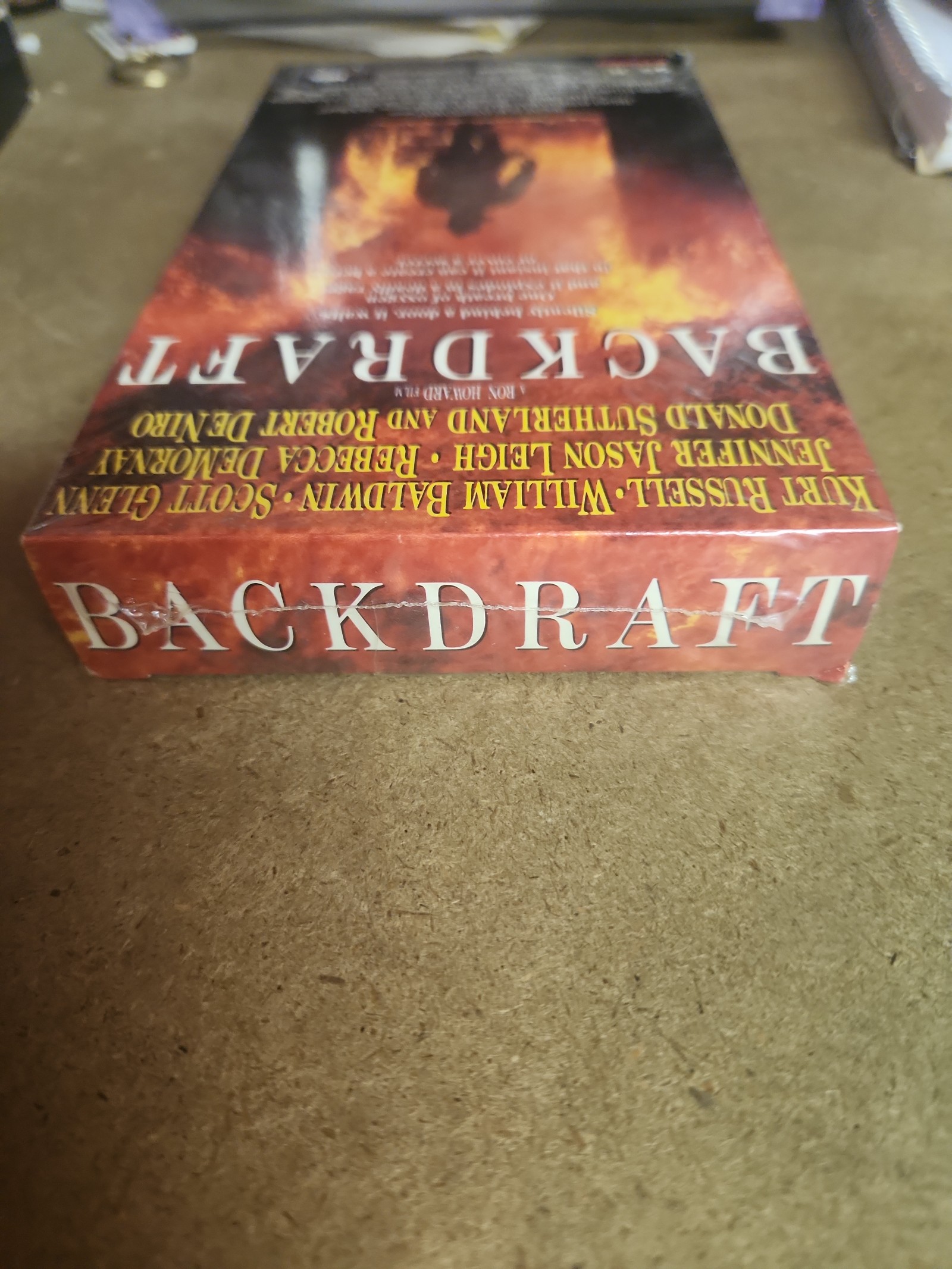 Backdraft VHS Movie 1991 - detail