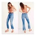 Madewell Cali Demi-Boot Distressed Raw Hem Jeans Size 25