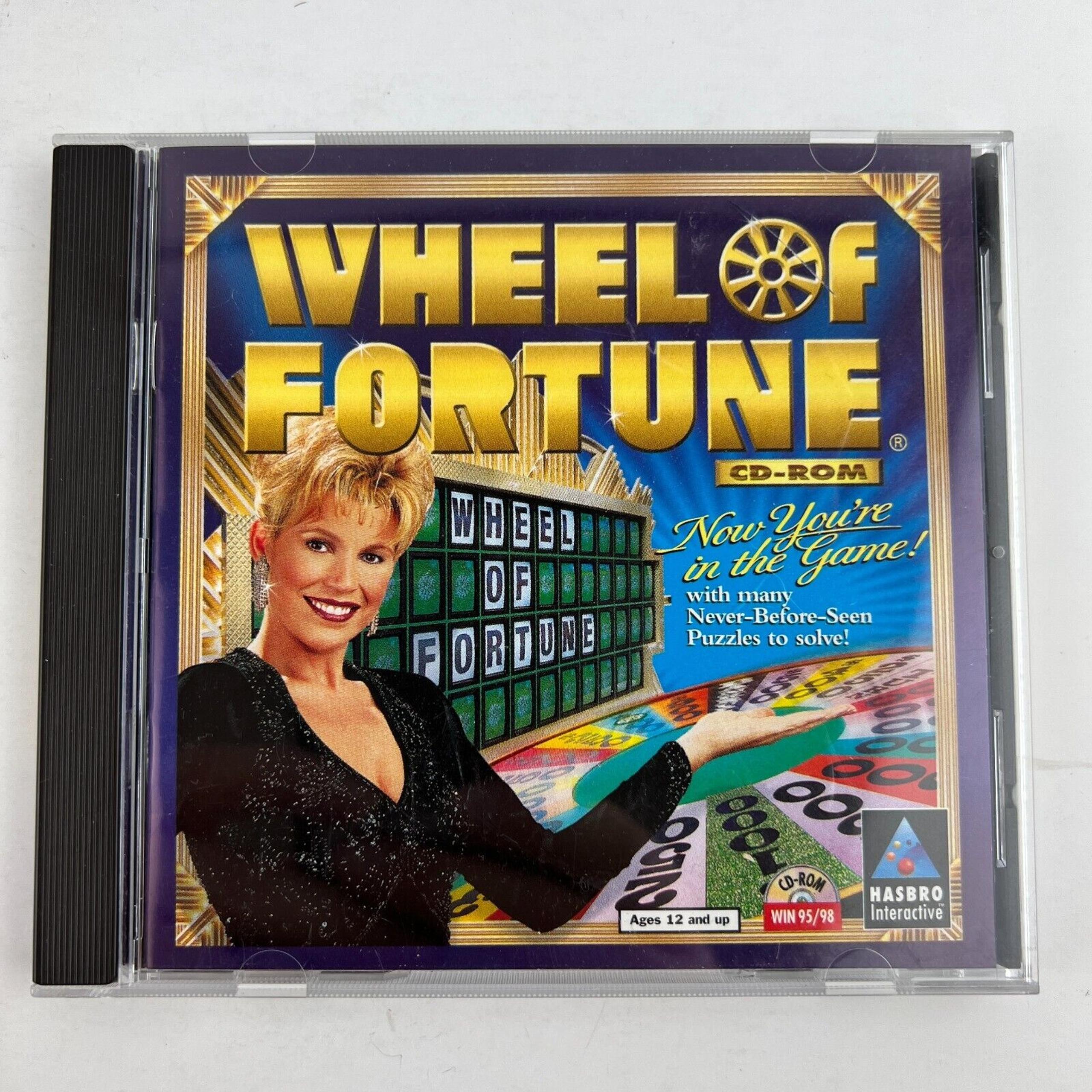 WHEEL OF FORTUNE Now You're In The Game CD-Rom PC Game Software