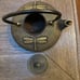 Cast iron dragon fly tea pot