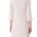 NWT. Ming Wang Floral Lace Hem Knit Sheath Dress Whisper Pink Size XS. Fits siz