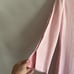 NWT. Ming Wang Floral Lace Hem Knit Sheath Dress Whisper Pink Size XS. Fits siz