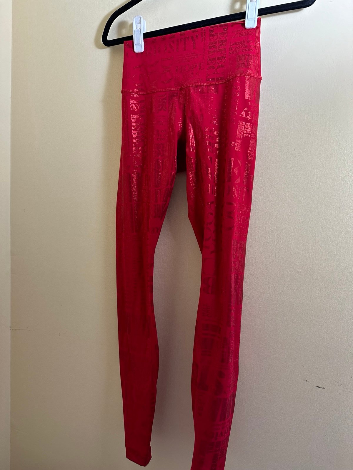 Lululemon Word Print Wunder Unders