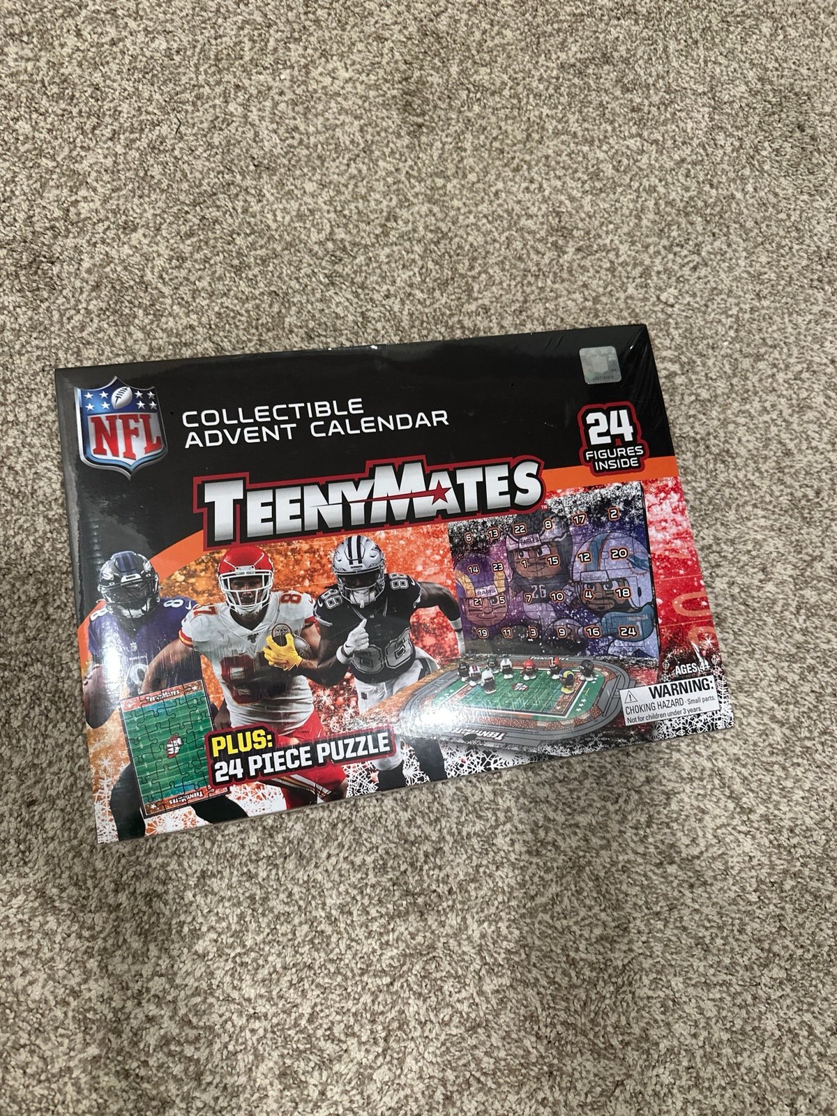 nfl teenymates advent calendar