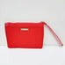 Giorgio Armani Beauty Makeup Cosmetic Bag Small Flat Red Pouch & Drawstring Bag