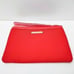 Giorgio Armani Beauty Makeup Cosmetic Bag Small Flat Red Pouch & Drawstring Bag