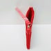 Giorgio Armani Beauty Makeup Cosmetic Bag Small Flat Red Pouch & Drawstring Bag