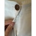 Eileen Fisher Shorts Women 4 White Linen Roll Tab Cuffs Button Close