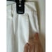 Eileen Fisher Shorts Women 4 White Linen Roll Tab Cuffs Button Close