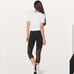 Lululemon Mix & Mesh Crop *21 Black / Chirasu Black