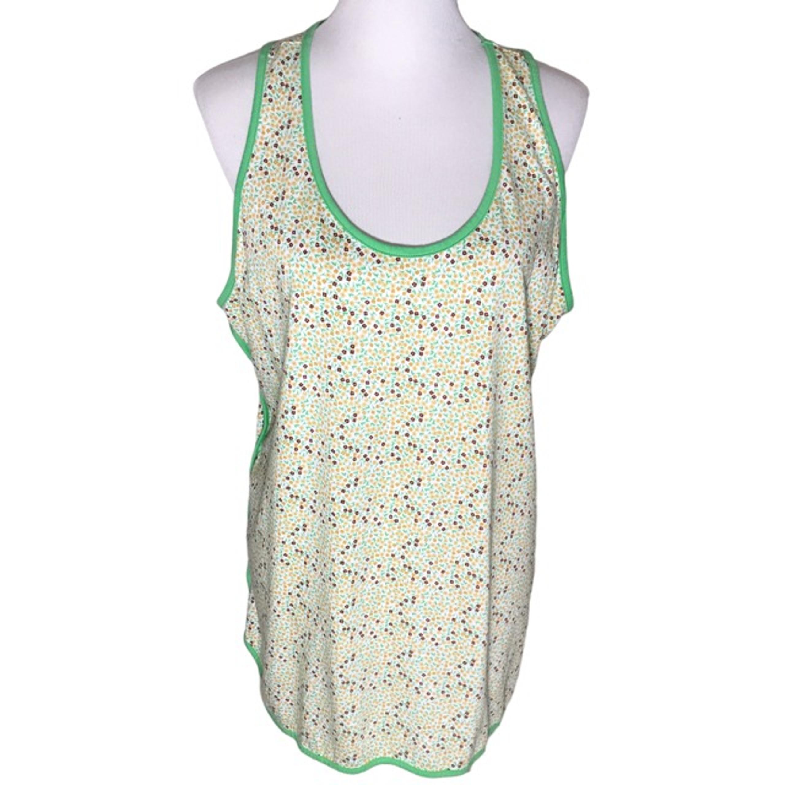 Cosabella Women s Floral Print Tank Top 100% Pima Cotton Size 1X