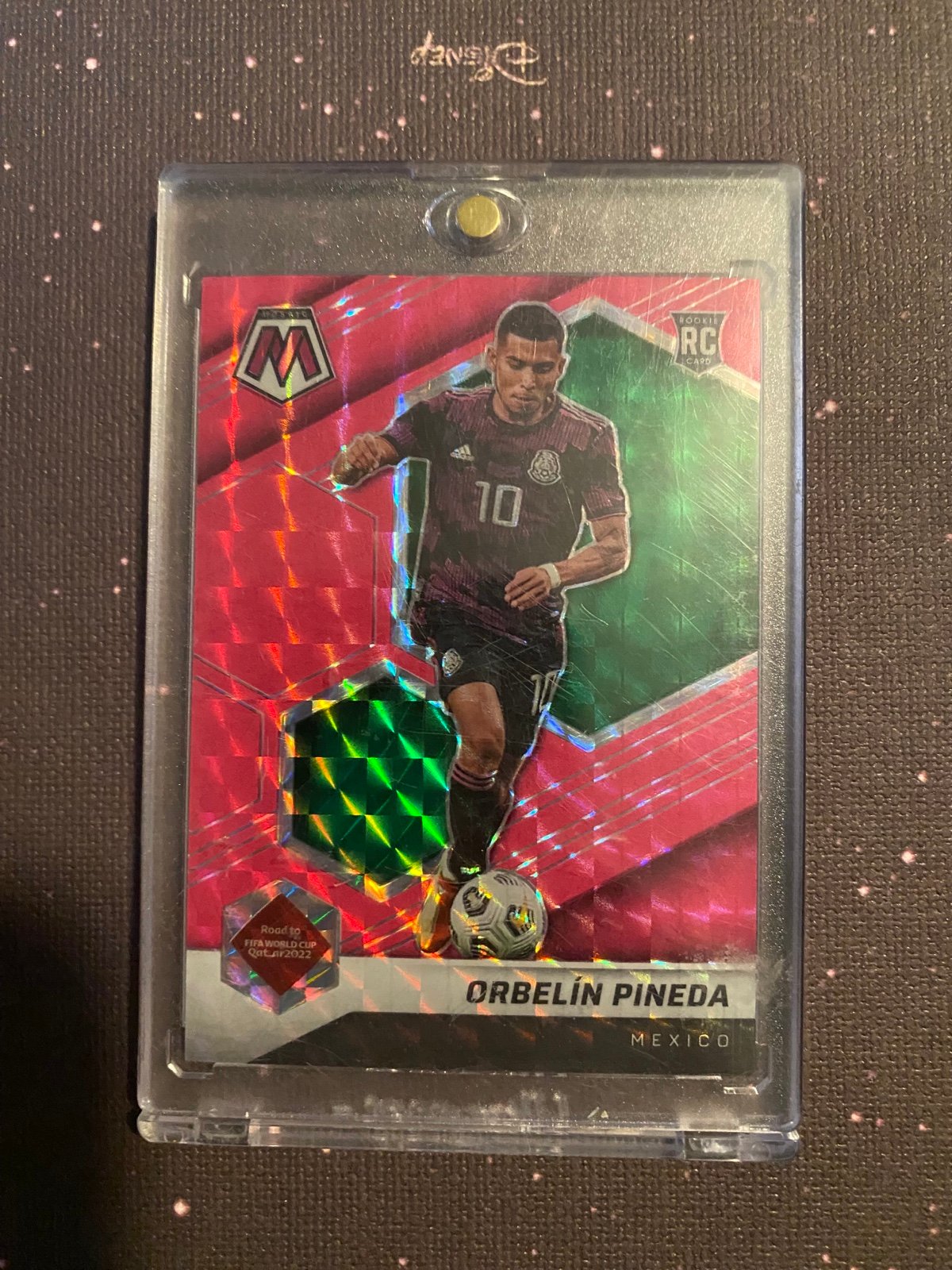 Panini 2022 Mosaic Orbelin Pineda rookie /10
