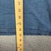 RRL Ralph Lauren Polo Shirt Mens XL Blue Indigo Garment Dyed Cotton Pocket