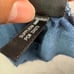 RRL Ralph Lauren Polo Shirt Mens XL Blue Indigo Garment Dyed Cotton Pocket