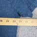 RRL Ralph Lauren Polo Shirt Mens XL Blue Indigo Garment Dyed Cotton Pocket