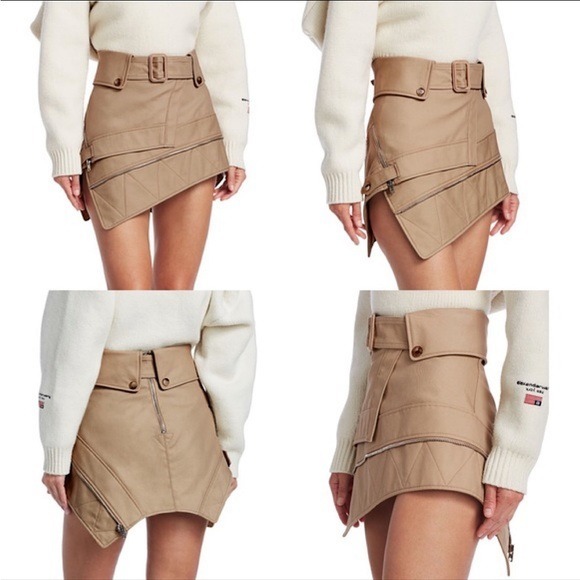 EUC Alexander Wang Deconstructed Trench Skirt 2 695