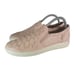 ECCO Soft 7 Woven Slip-on Comfort Leather Loafers Rose Pink Women's 8/39