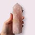 Rose Quartz Crystal Tower