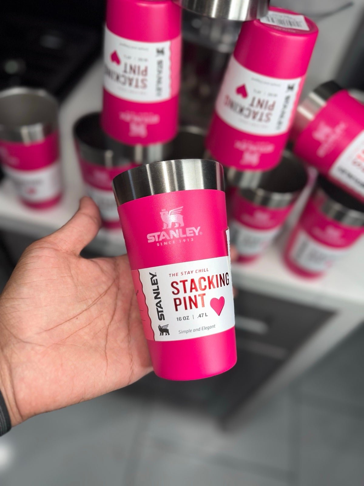 Stanley bundle for two Cosmo pink pints