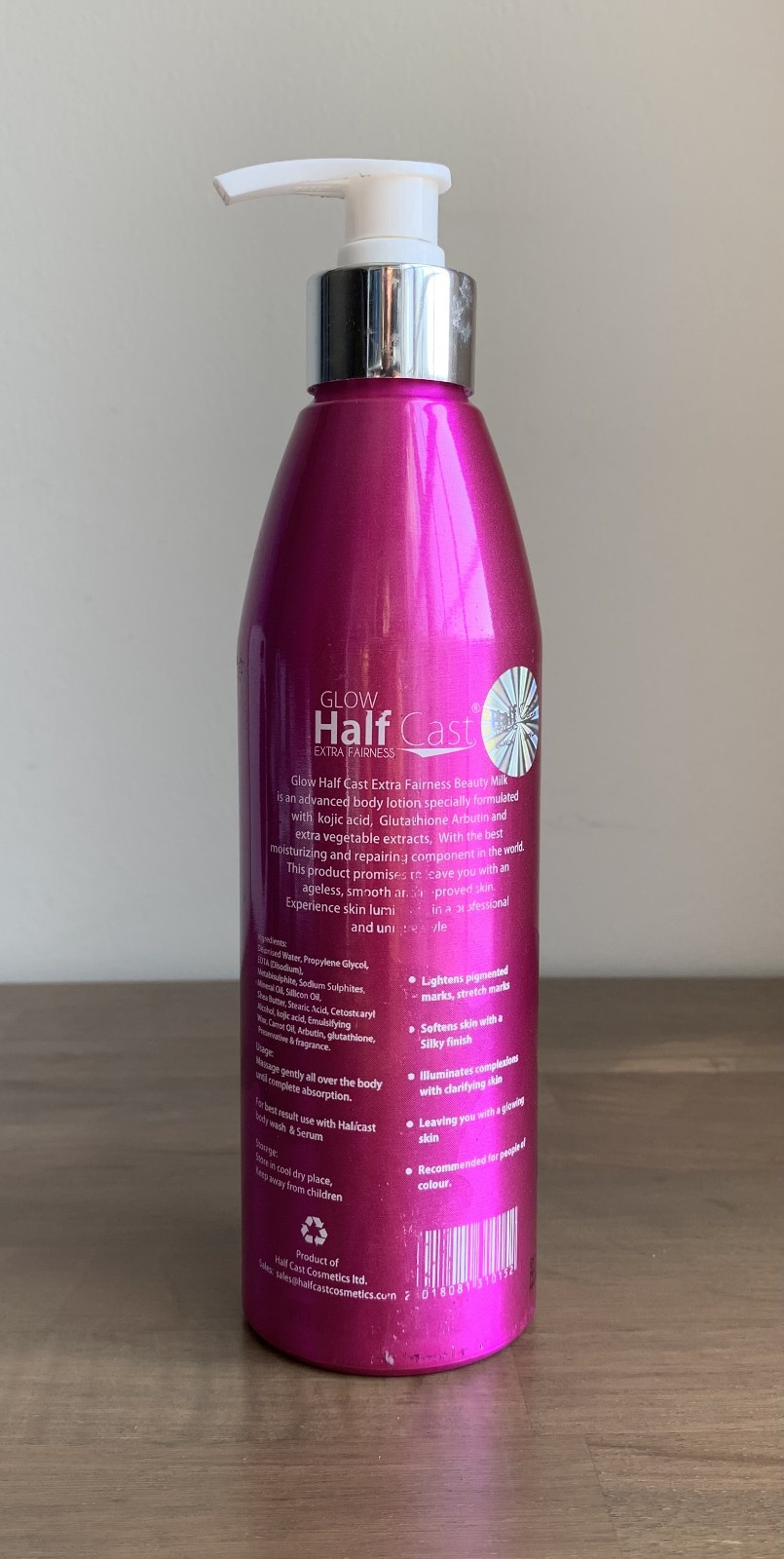 Glow half cast Lotion