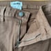 L'AGENCE Micro Boot Stretch Tan Leather Look Coated Denim Jeans, Size 30