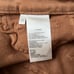 L'AGENCE Micro Boot Stretch Tan Leather Look Coated Denim Jeans, Size 30