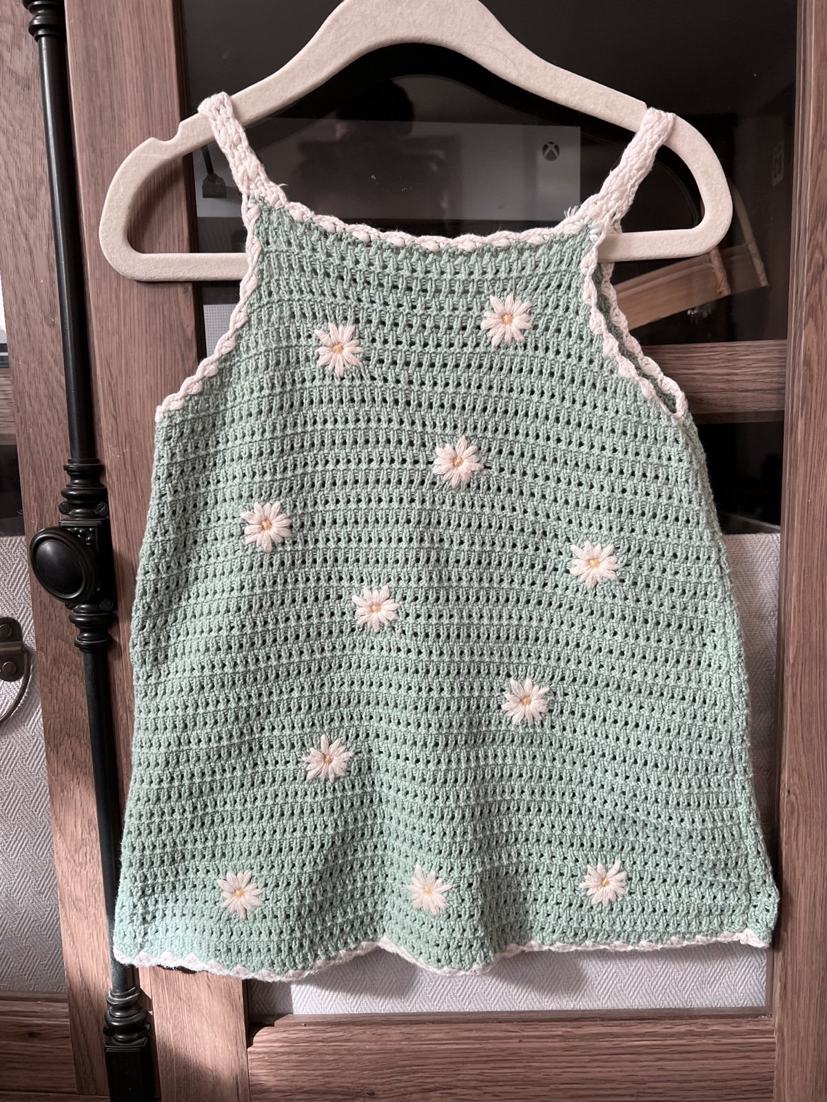 zara crochet dress